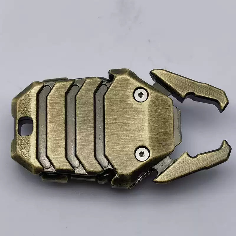 Metal Fidget Coin – Alloy Mech Bug Press Push Snap Pop Sound EDC Stress Relief Desk Toy detail image - detail view 7