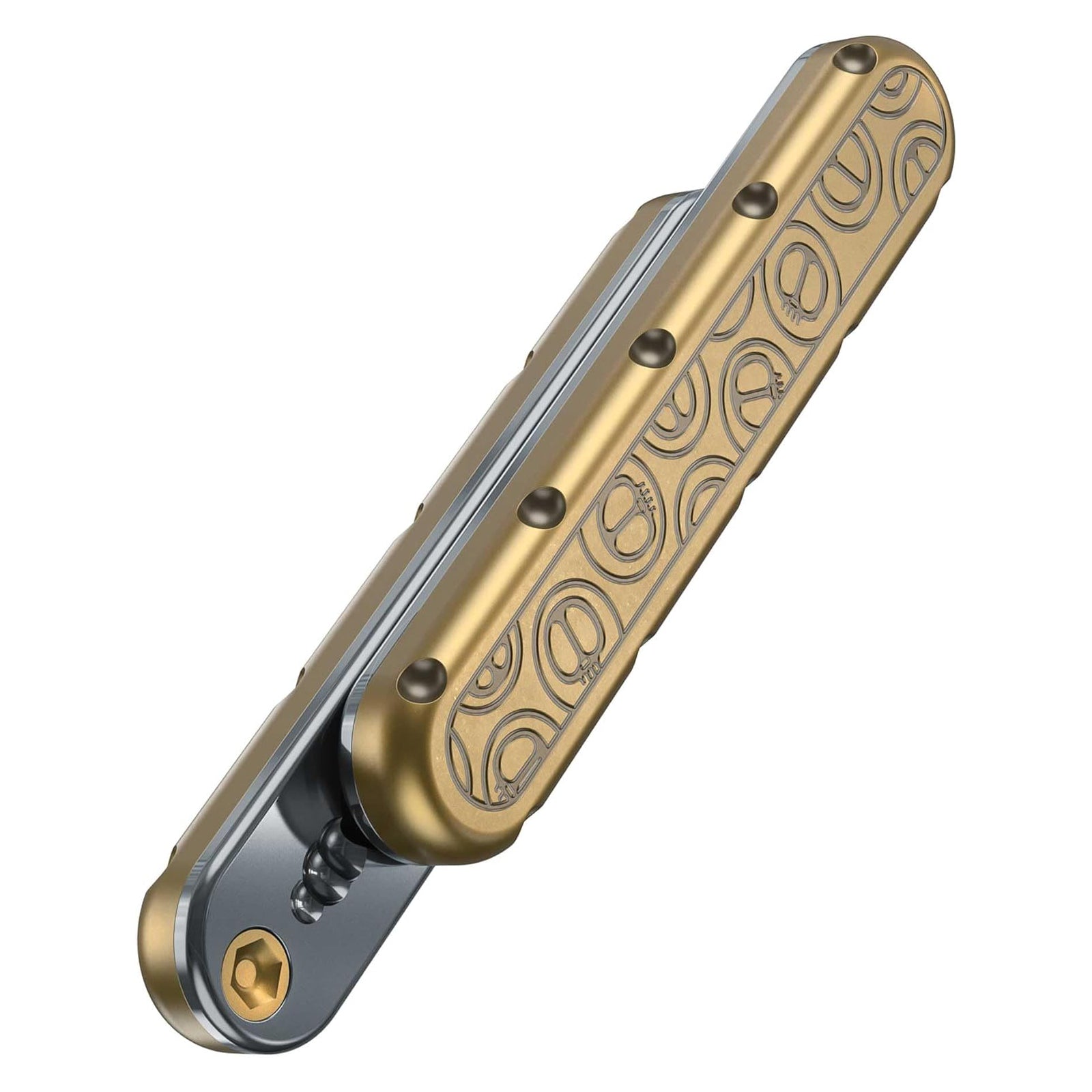Metal Fidget Slider – PushBar Magic EDC with Zinc Alloy Stress Relief Tool variant image