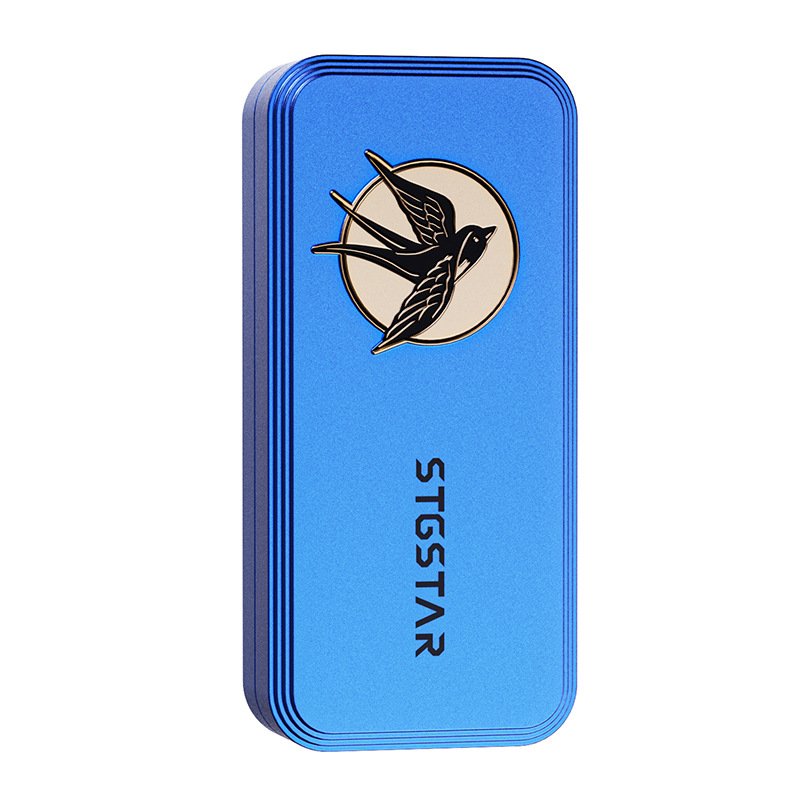 Metal Fidget Slider – Swallow Push with Clicking EDC Stress Relief Toy variant image - product view 6