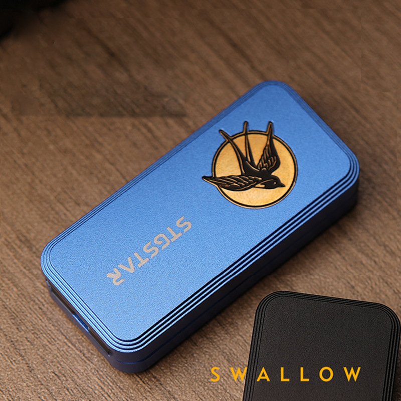 Metal Fidget Slider – Swallow Push with Clicking EDC Stress Relief Toy detail image - detail view 5