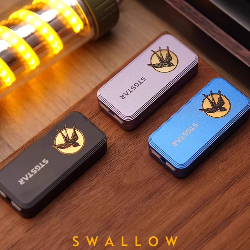 Metal Fidget Slider – Swallow Push with Clicking EDC Stress Relief Toy product image