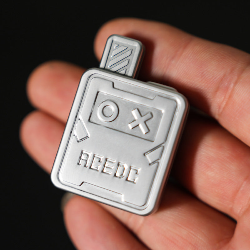 Metal Fidget Slider – Toy Bunny for Desk Breaks, Collecting, And Tactile Everyday Carry detail image - detail view 9