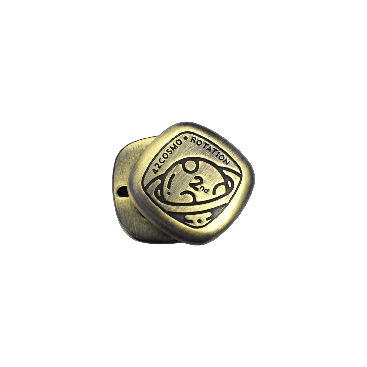 Metal Fidget Slider – Zinc Alloy Push Spin Click Cross Lock EDC Stress Relief Desk Toy variant image - product view 12