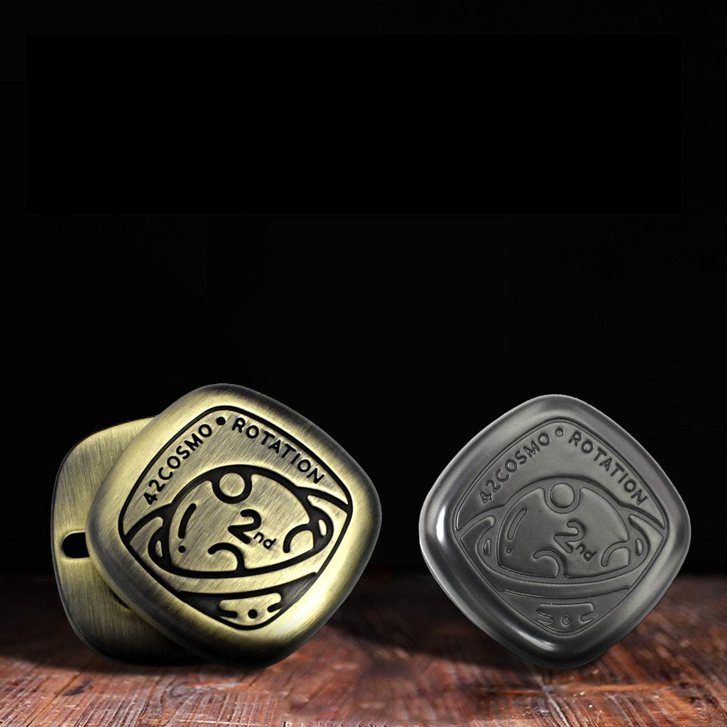 Metal Fidget Slider – Zinc Alloy Push Spin Click Cross Lock EDC Stress Relief Desk Toy detail image - detail view 4