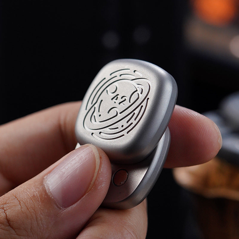 Metal Fidget Slider – Zinc Alloy Push Spin Click Cross Lock EDC Stress Relief Desk Toy product image