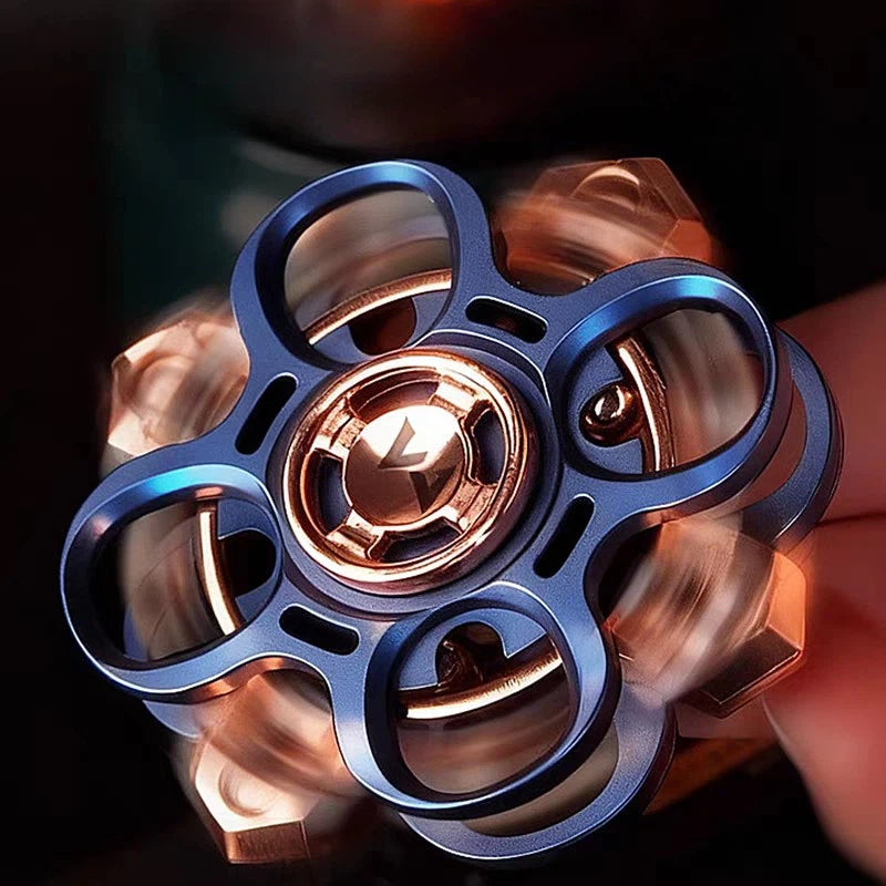 Metal Fidget Spinner – Dual-Layer Kinetic with ArcSpin Nexus Premium Alloy EDC detail image