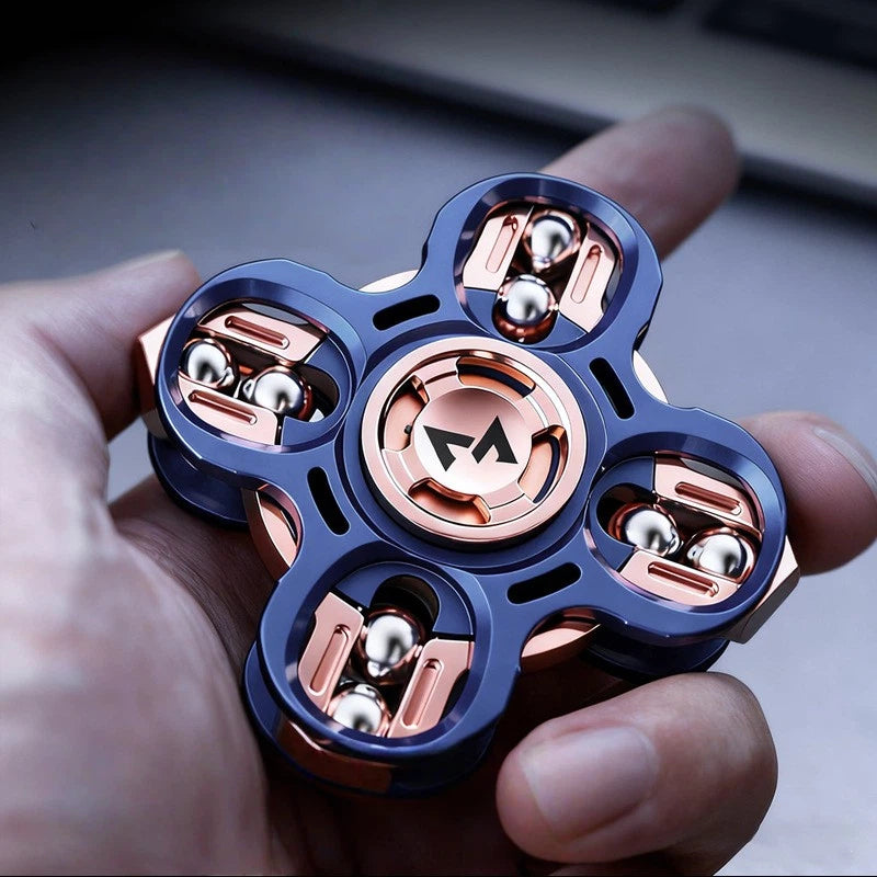 Metal Fidget Spinner – Dual-Layer Kinetic with ArcSpin Nexus Premium Alloy EDC detail image - detail view 3
