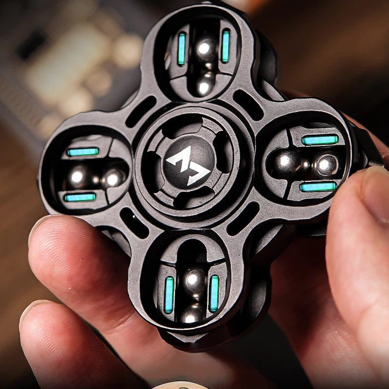 Metal Fidget Spinner – Dual-Layer Kinetic with ArcSpin Nexus Premium Alloy EDC detail image - detail view 5