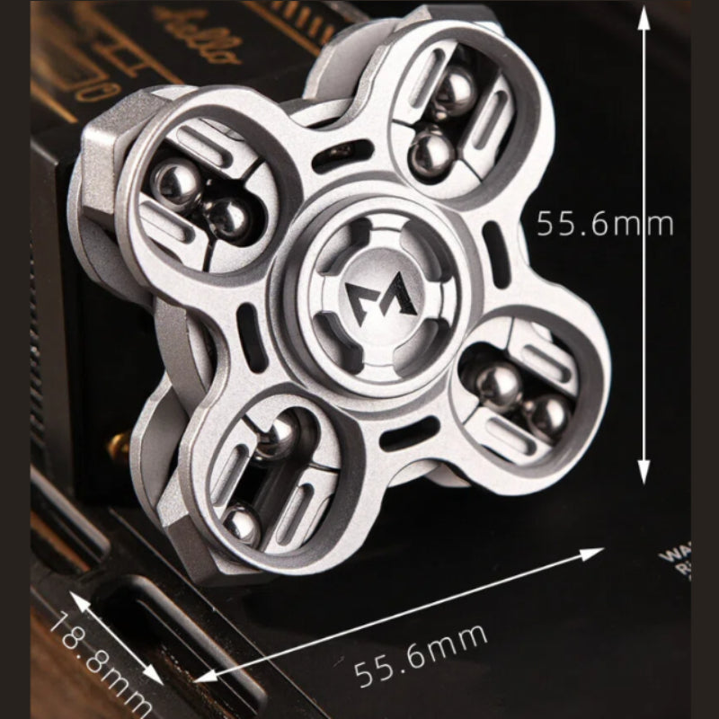 Metal Fidget Spinner – Dual-Layer Kinetic with ArcSpin Nexus Premium Alloy EDC detail image - detail view 6