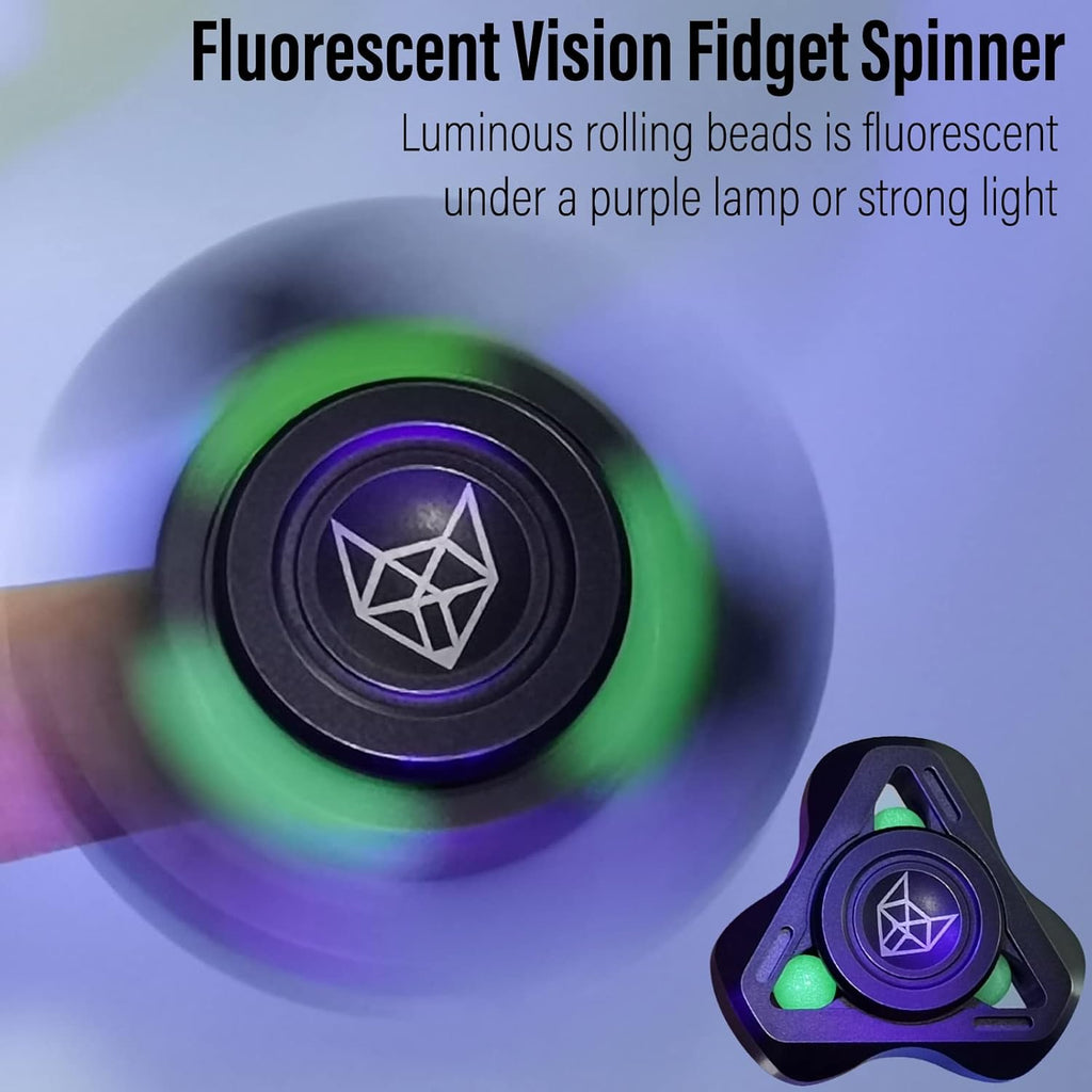 Metal Fidget Spinner – Helix Turbo with Torpedo Design with Detachable Parts High Spin EDC detail image - detail view 10