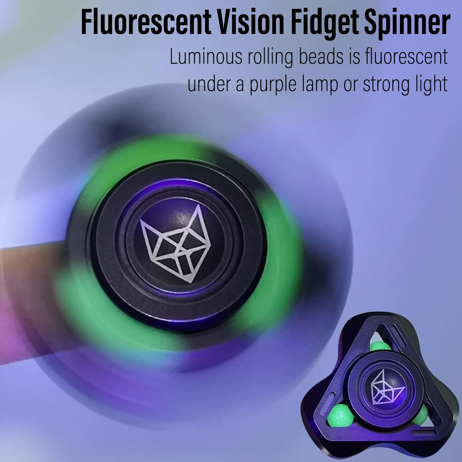 Metal Fidget Spinner – Helix Turbo with Torpedo Design with Detachable Parts High Spin EDC detail image - detail view 10