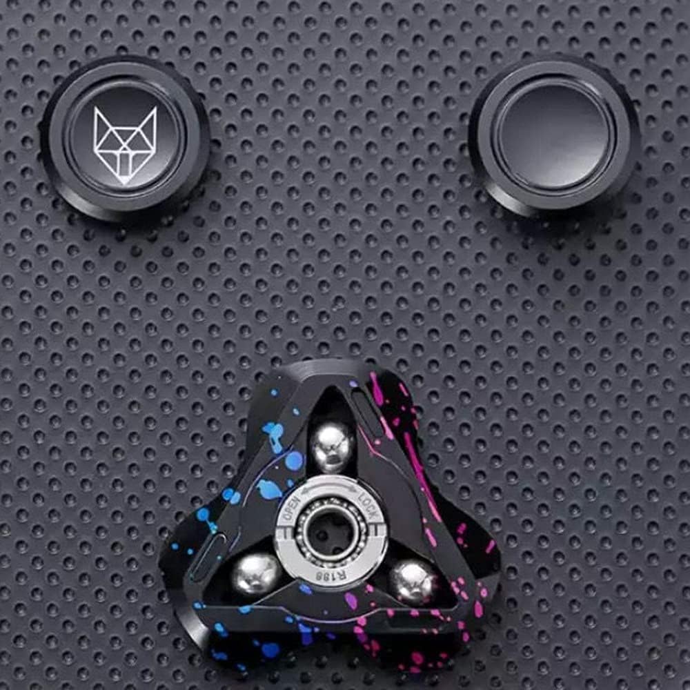Metal Fidget Spinner – Helix Turbo with Torpedo Design with Detachable Parts High Spin EDC detail image - detail view 8