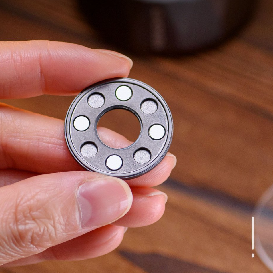 Metal Fidget Spinner – Rechargeable Torque Wheel Dual-Direction detail image - detail view 5