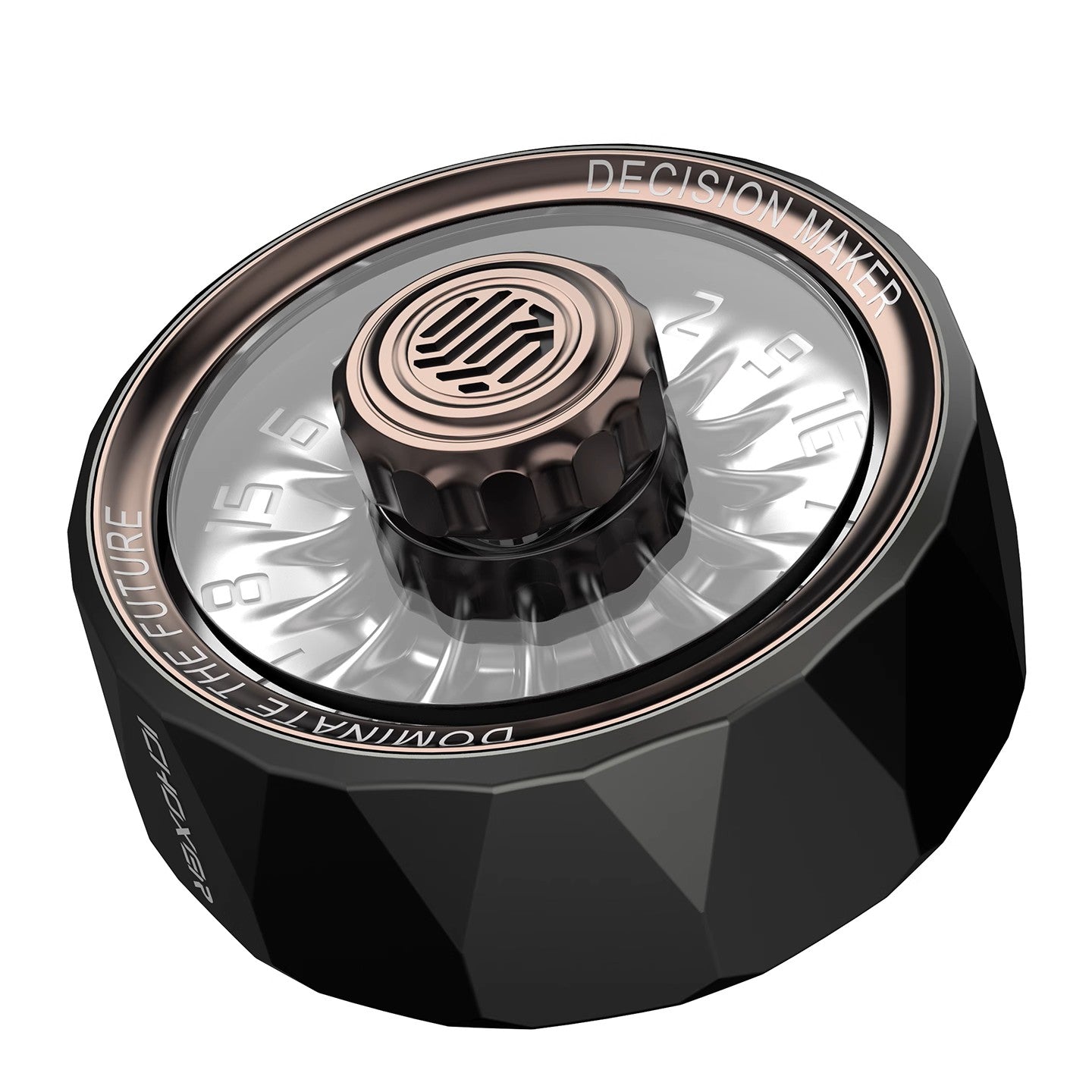 Metal Fidget Spinner – Rechargeable Torque Wheel Dual-Direction detail image - detail view 6