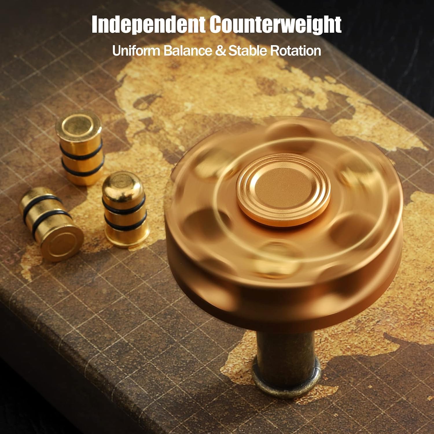 Metal Fidget Spinner – Spin Chamber Revolver with EDC Stress Relief Toy detail image - detail view 11