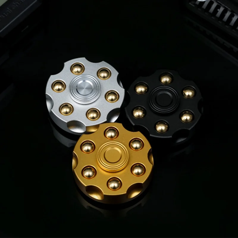 Metal Fidget Spinner – Spin Chamber Revolver with EDC Stress Relief Toy detail image - detail view 16