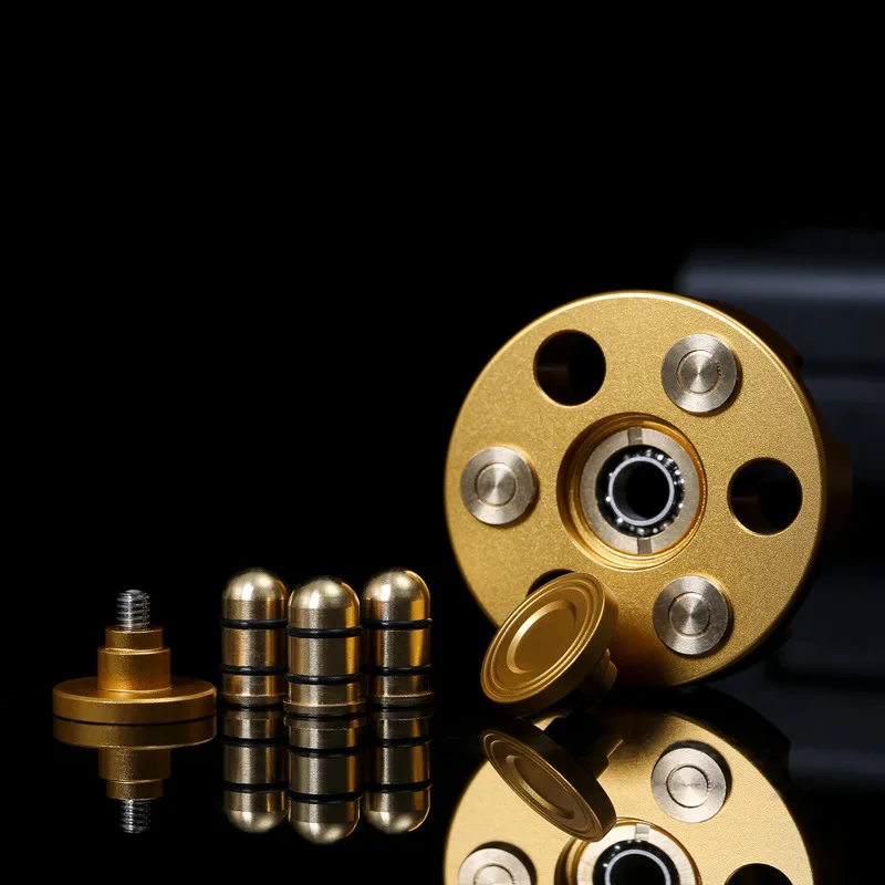 Metal Fidget Spinner – Spin Chamber Revolver with EDC Stress Relief Toy detail image - detail view 3