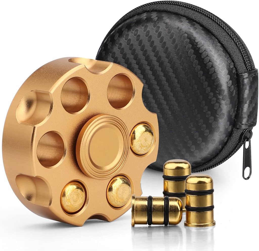 Metal Fidget Spinner – Spin Chamber Revolver with EDC Stress Relief Toy detail image - detail view 5