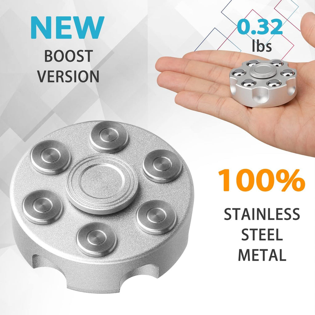 Metal Fidget Spinner – Spin Chamber Revolver with EDC Stress Relief Toy detail image - detail view 8