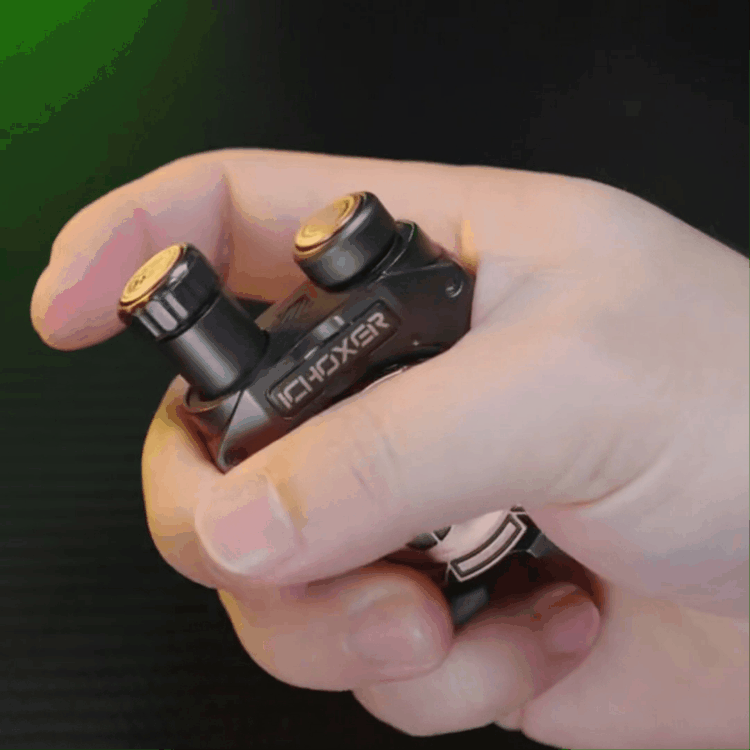 Metal Fidget Spinner – TalkGyro Future Mecha EDC with Premium detail image