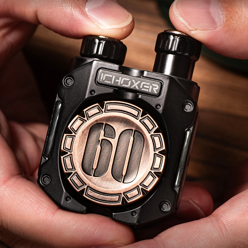 Metal Fidget Spinner – TalkGyro Future Mecha EDC with Premium detail image - detail view 3