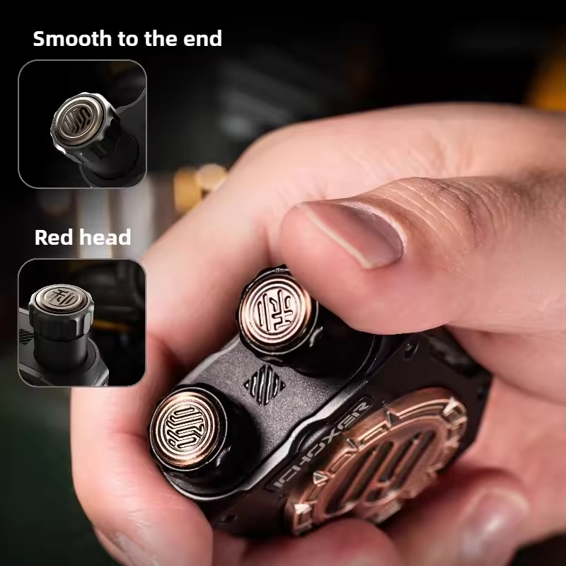 Metal Fidget Spinner – TalkGyro Future Mecha EDC with Premium detail image - detail view 6