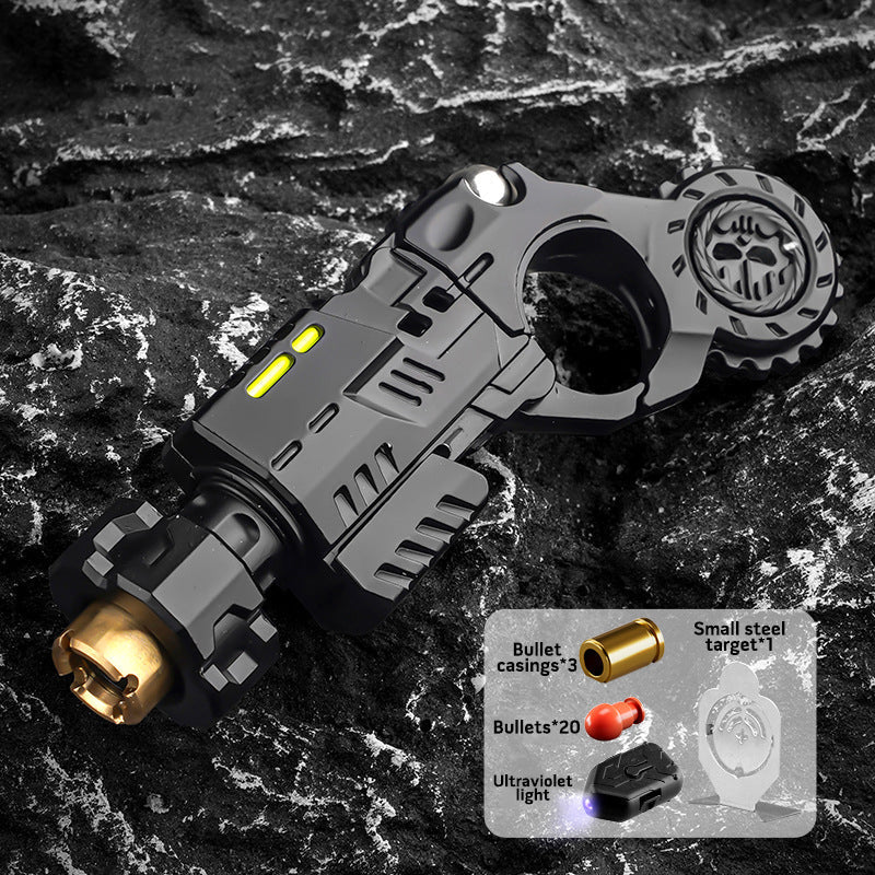 Metal Fidget Spinner – Toy Blaster Soft Bullet Launcher for Desk Breaks, Collecting variant image