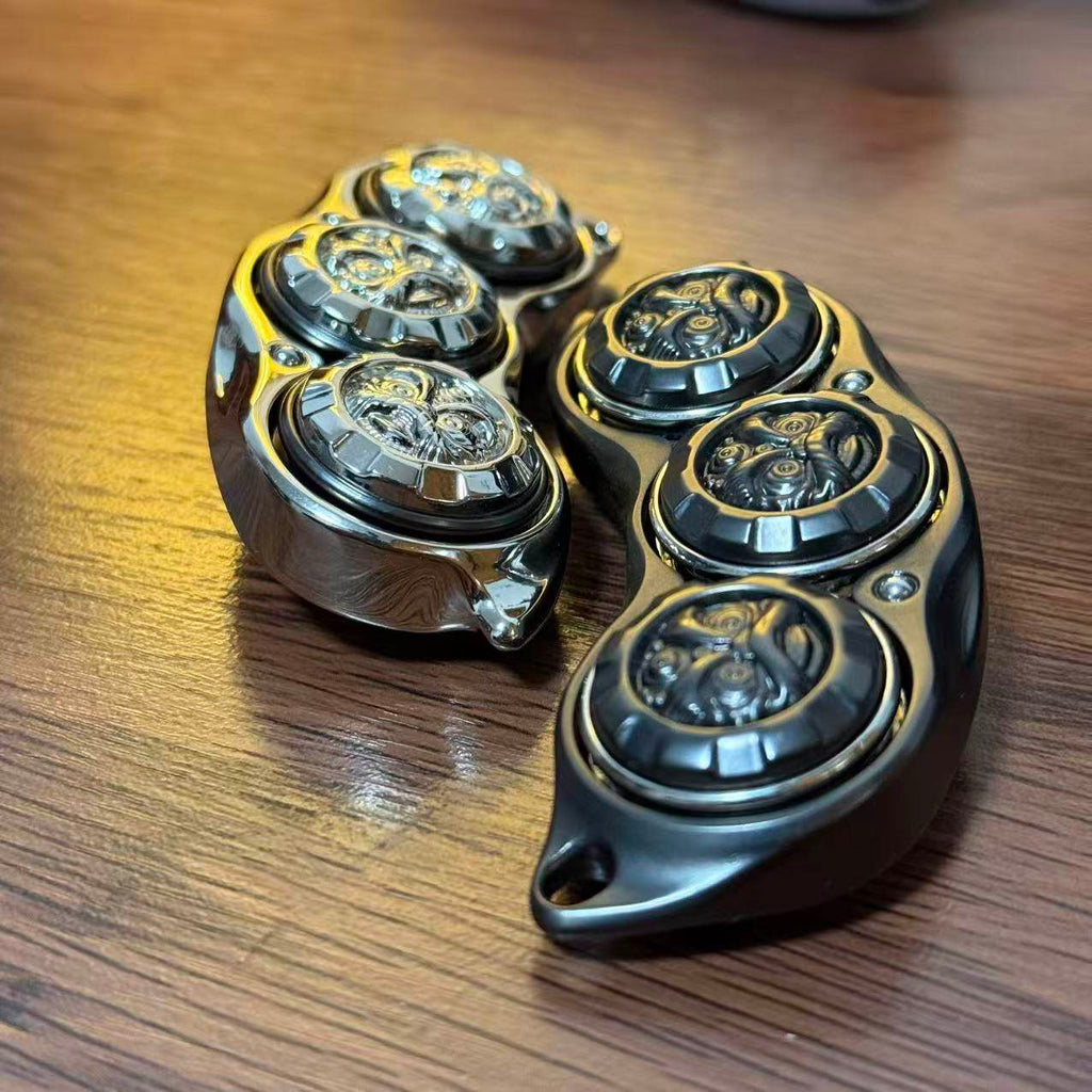 Metal Fidget Spinner – TriCore Pod Precision All- EDC with High-Grade Alloy Bearing detail image - detail view 3