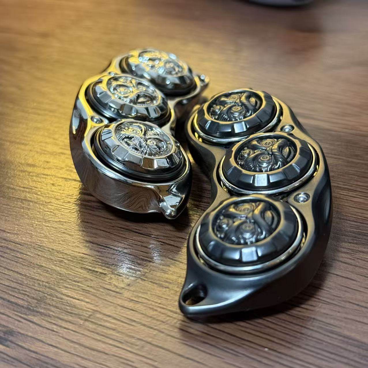 Metal Fidget Spinner – TriCore Pod Precision All- EDC with High-Grade Alloy Bearing detail image - detail view 3