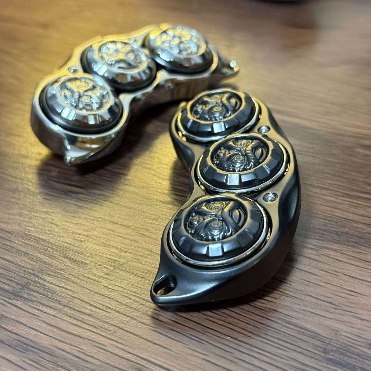 Metal Fidget Spinner – TriCore Pod Precision All- EDC with High-Grade Alloy Bearing detail image - detail view 4