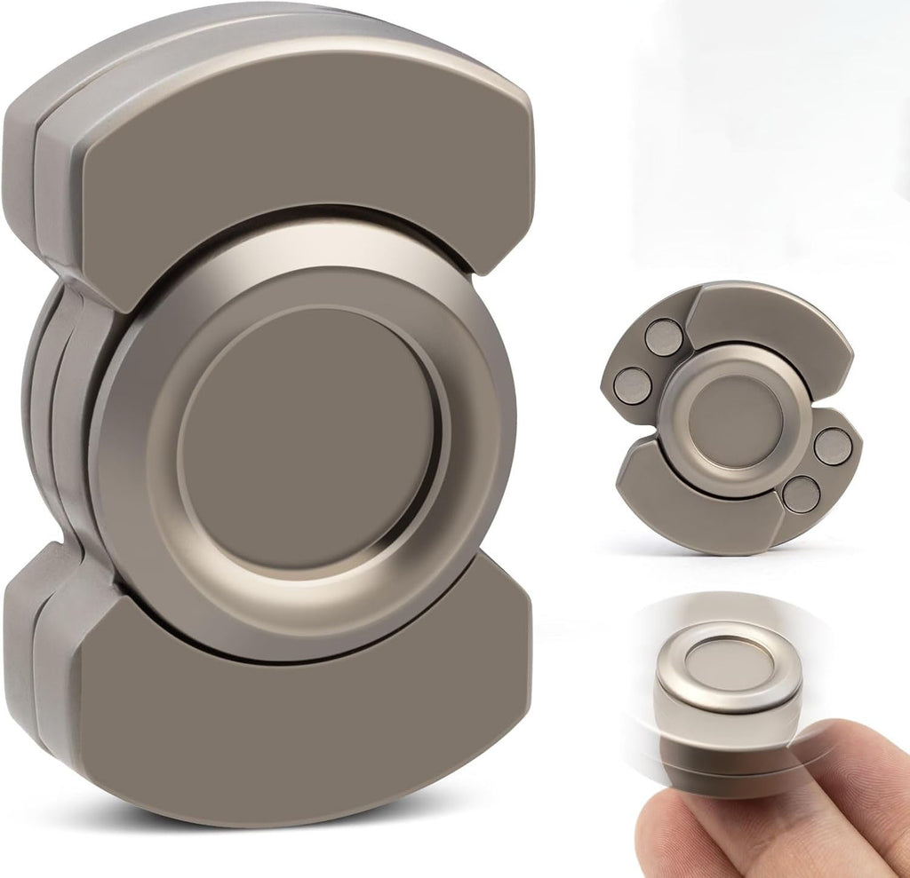 Metal Fidget Spinner – TripleFlow 3-in-1 with Multi-Function EDC Focus Tool detail image - detail view 10