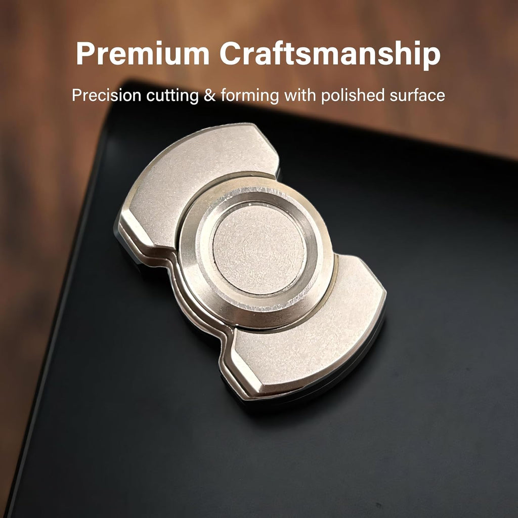 Metal Fidget Spinner – TripleFlow 3-in-1 with Multi-Function EDC Focus Tool detail image - detail view 12