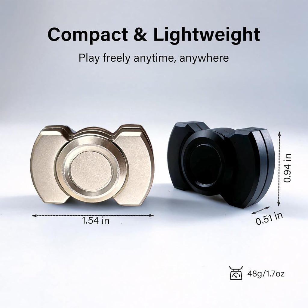 Metal Fidget Spinner – TripleFlow 3-in-1 with Multi-Function EDC Focus Tool detail image - detail view 9
