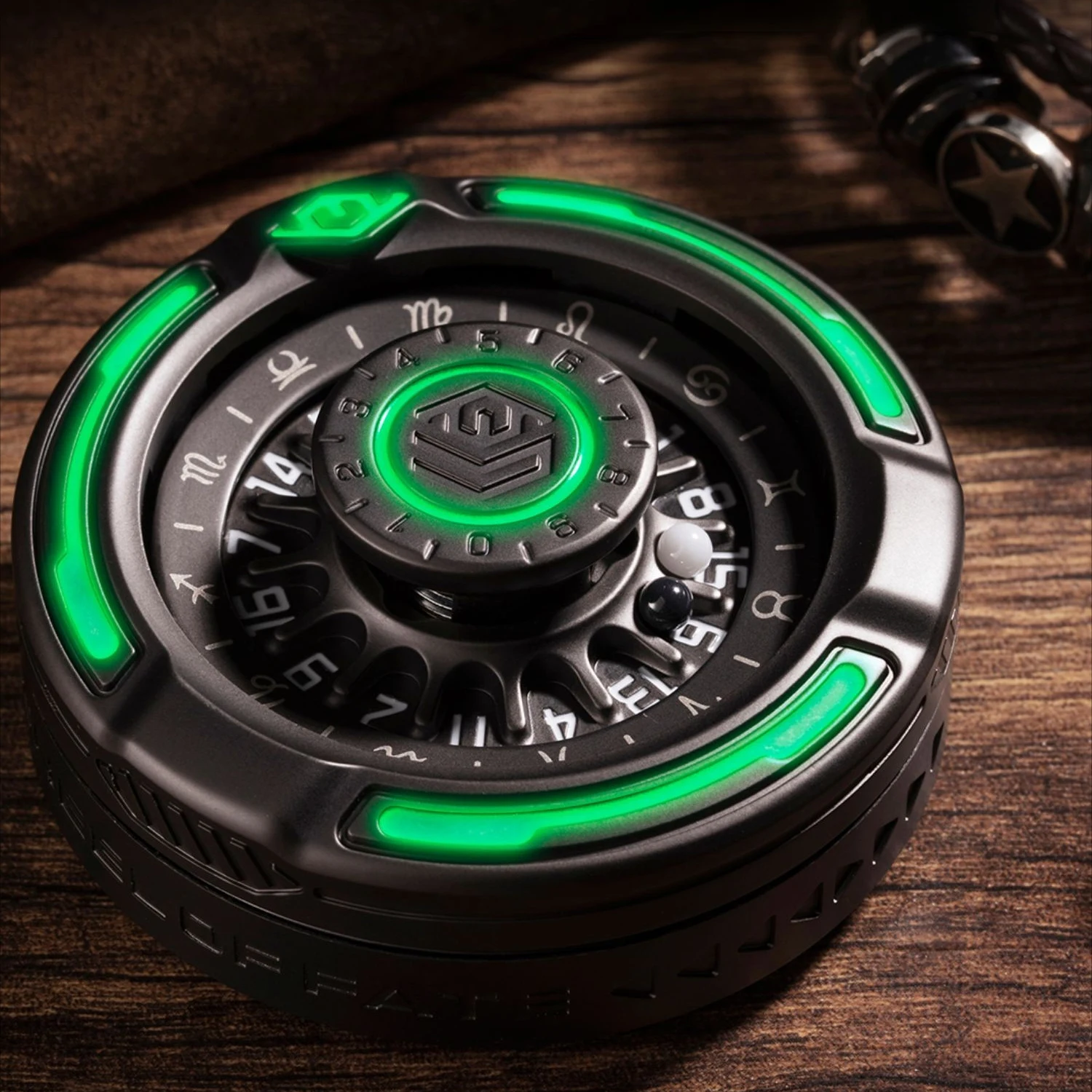 Metal Fidget Spinner – Wheel of Fate Smooth Spin EDC Stress Relief Focus Desk Toy variant image
