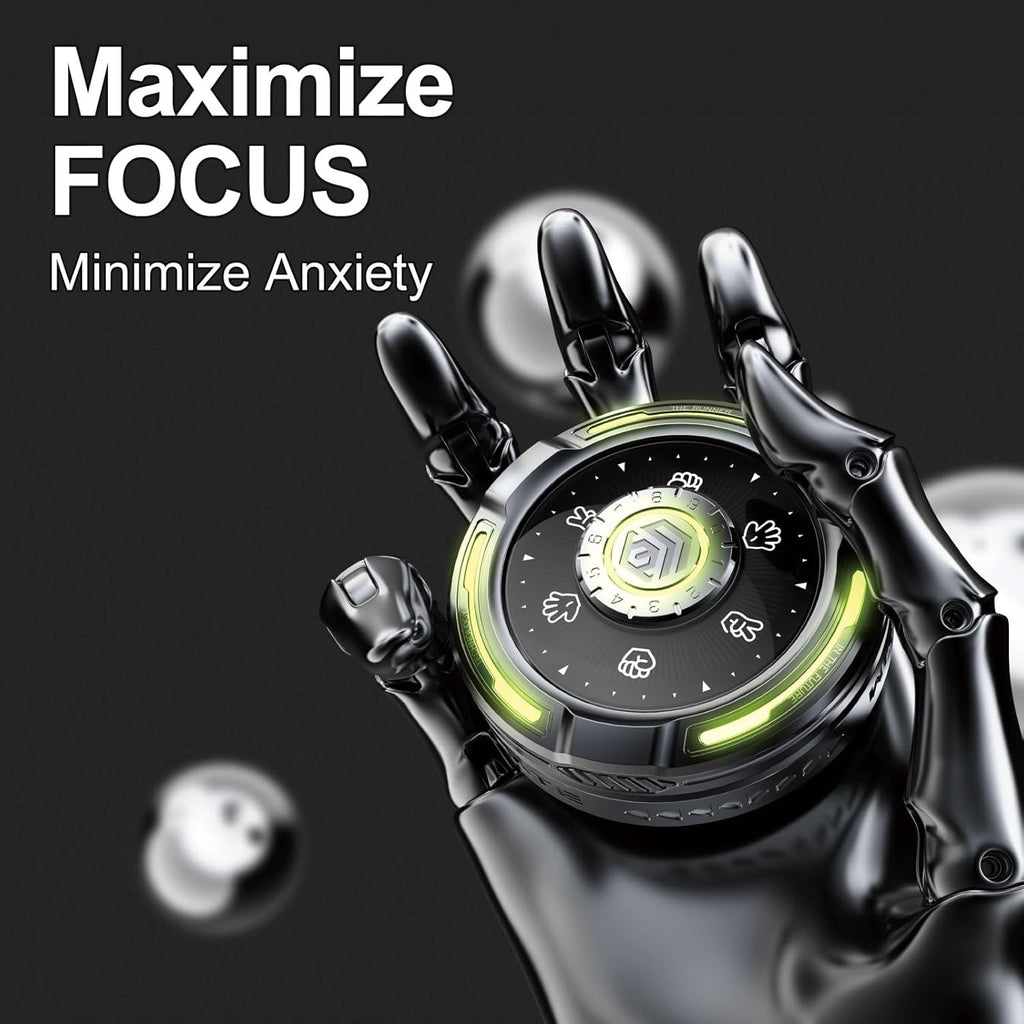 Metal Fidget Spinner – Wheel of Fate Smooth Spin EDC Stress Relief Focus Desk Toy detail image - detail view 6