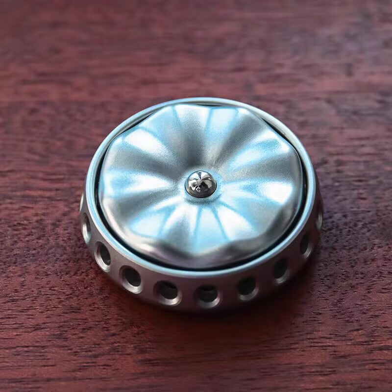 Metal Fidget Spinner – Wind Chime Toy with Ball Bearing Sound Toy with Base product image