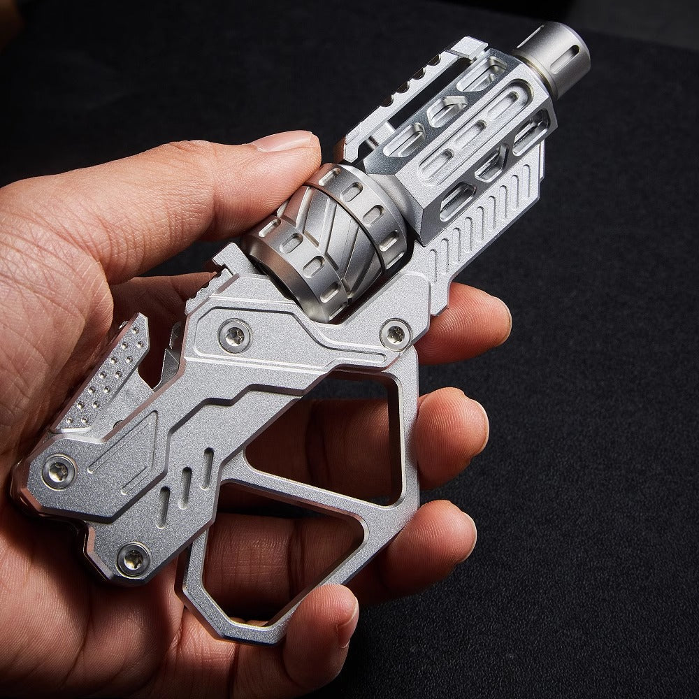 Metal Fidget Toy – Gun Shaped Zinc Alloy Stress Relief EDC Anxiety Relief detail image - detail view 4