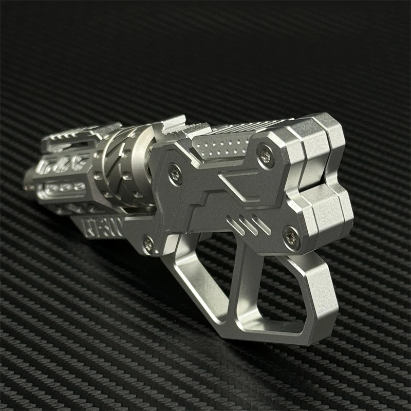 Metal Fidget Toy – Gun Shaped Zinc Alloy Stress Relief EDC Anxiety Relief detail image - detail view 9