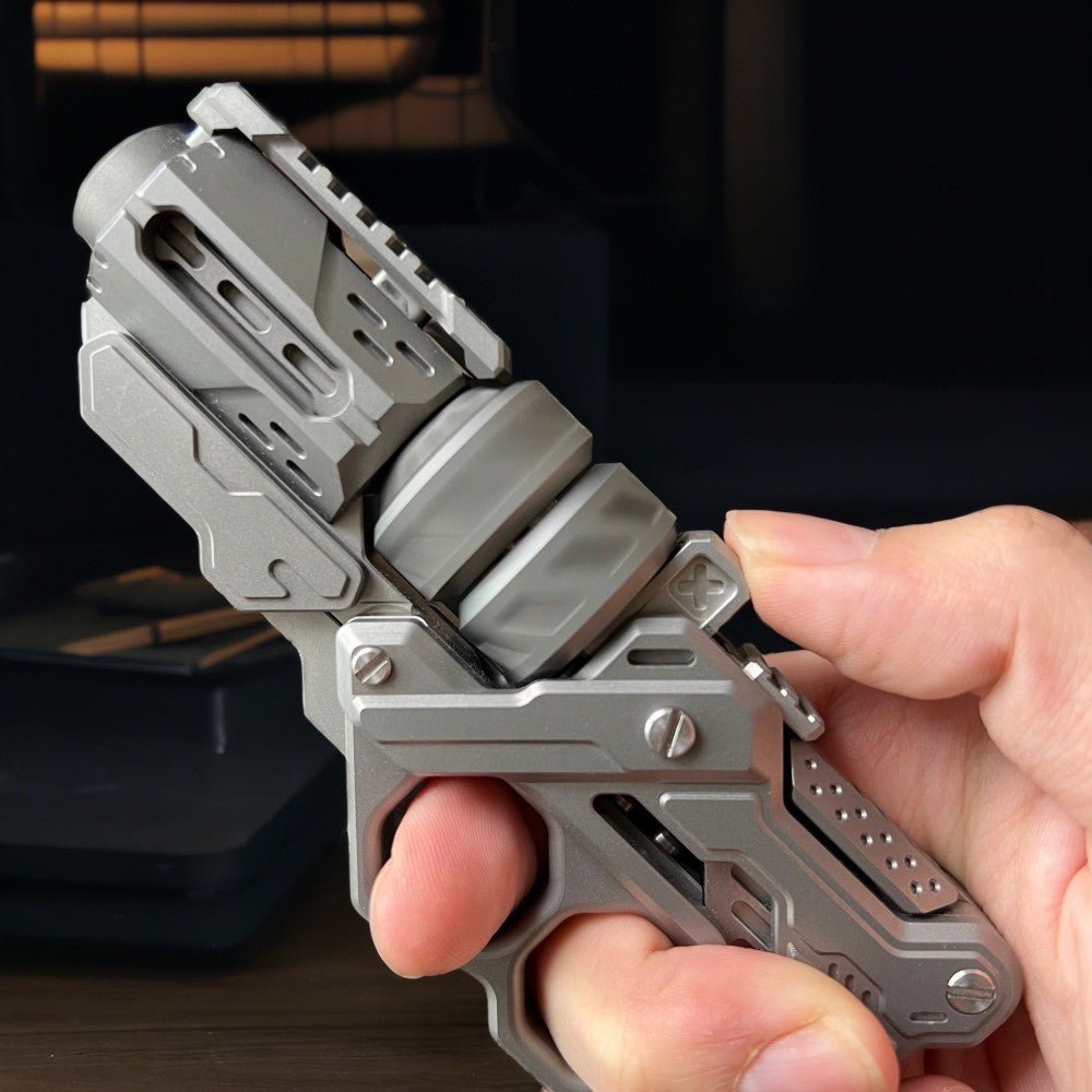 Metal Fidget Toy – Gun Shaped Zinc Alloy Stress Relief EDC Anxiety Relief product image