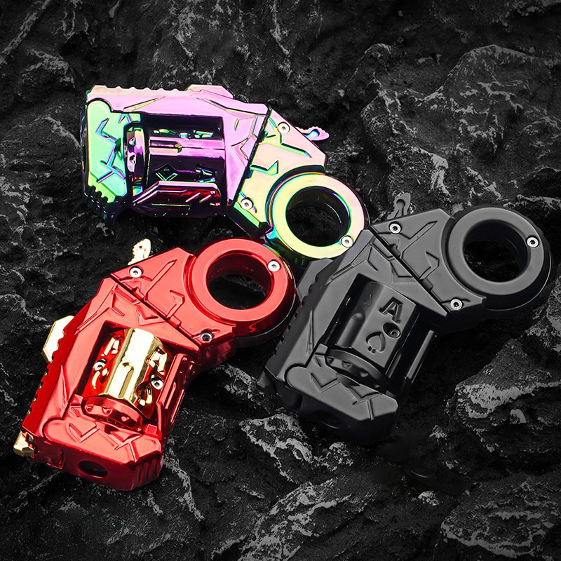 Metal Fidget Toy – Nano-Fission Alloy Multi-Fun Launcher with Eject, Spin & Relieve product image