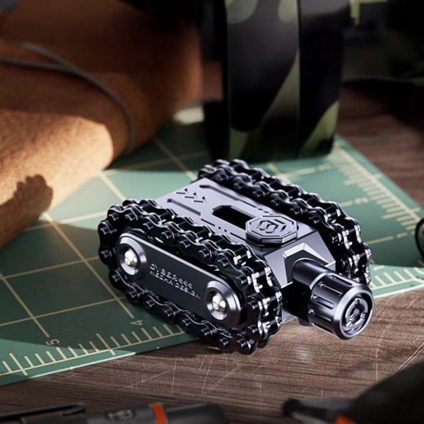 Metal Fidget Toy – Sphere Tank Roller Design Alloy Rotating Mechanism Stress Relief EDC detail image - detail view 8