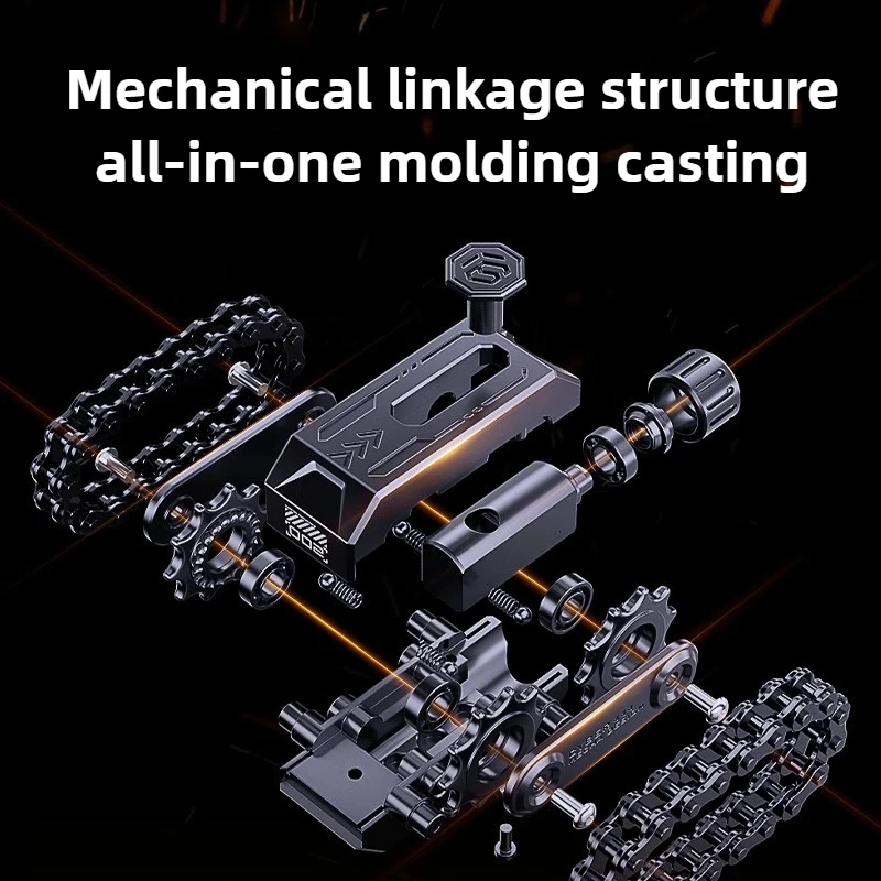 Metal Fidget Toy – Sphere Tank Roller Design Alloy Rotating Mechanism Stress Relief EDC detail image - detail view 9