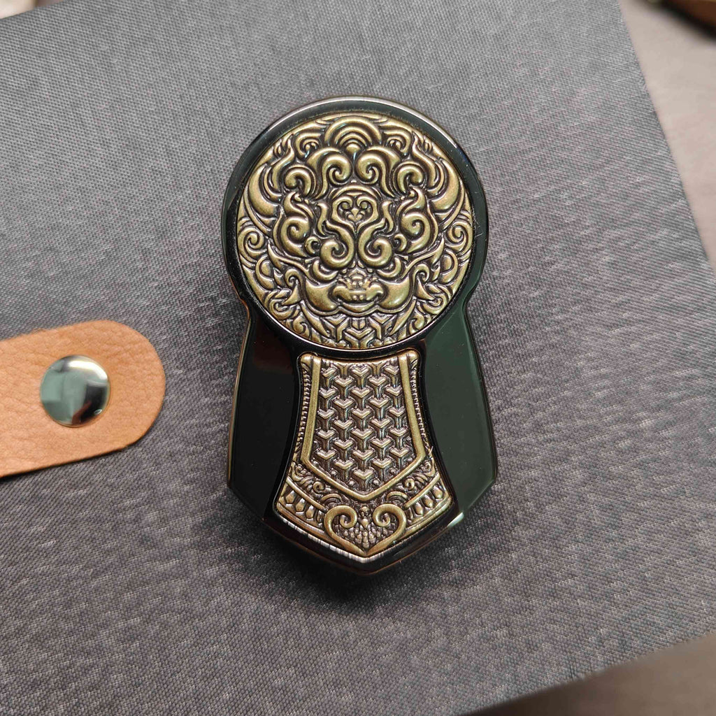 Metal Fidget Toy – Tang Xuan Jia with Ancient Chinese General Command Token Design product image