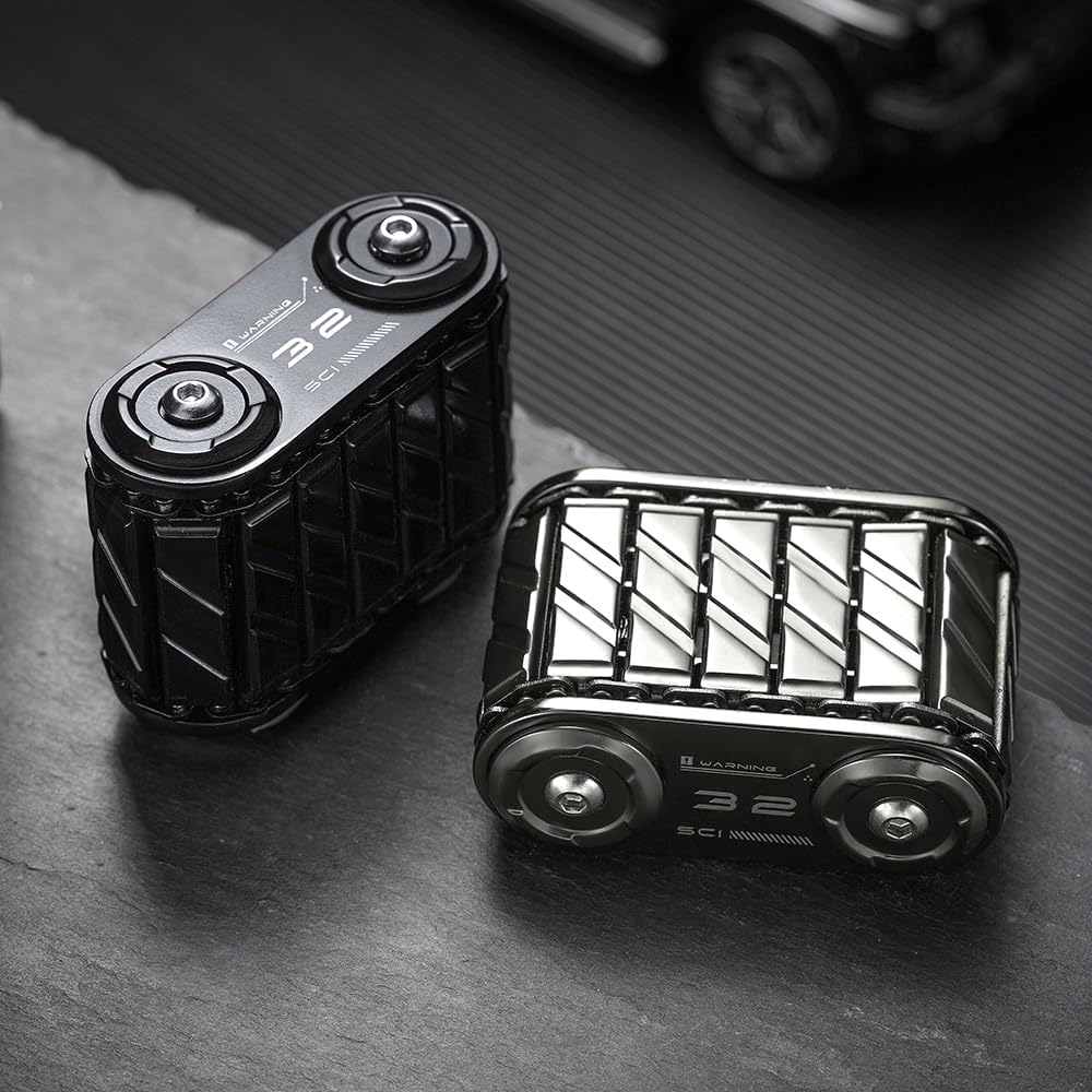Metal Fidget Toy – TankTwirl Stress-Relief with Premium EDC Desk detail image - detail view 9