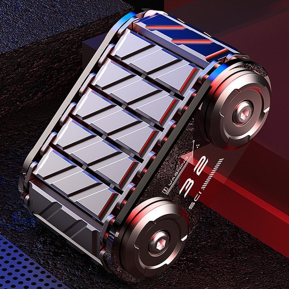 Metal Fidget Toy – TankTwirl Stress-Relief with Premium EDC Desk product image