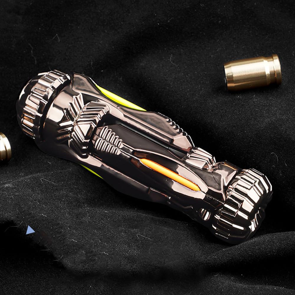 Metal Fidget Toy – Vortex Blaster Mini Alloy EDC with Shell Ejection & Glow Strip Blaster product image