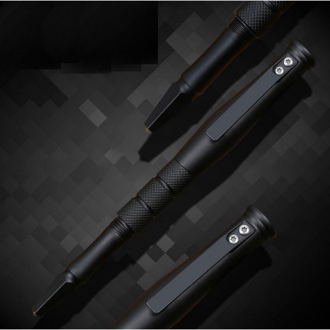 Metal Kubotan – T2 Lightning Tactical Self Defense Pen for Writing, Everyday Carry detail image