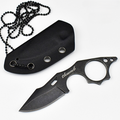 Neck Knife – THUMB Mini Fixed Blade with Skeleton Design EDC with Sheath product image