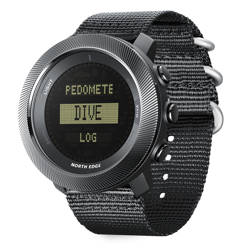 Outdoor Tactical Watch – Military 50M Waterproof Compass Altimeter Hiking Camping variant image - product view 15