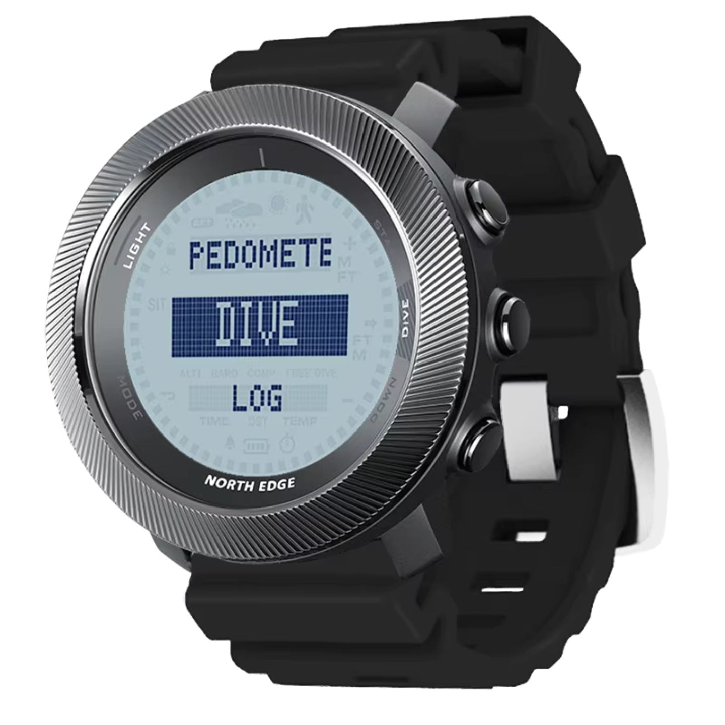 Outdoor Tactical Watch – Military 50M Waterproof Compass Altimeter Hiking Camping variant image - product view 16